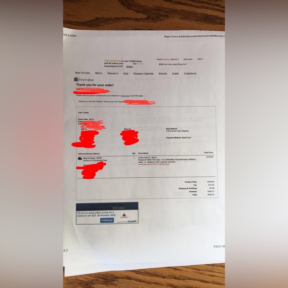 Jordan 5 Retro Grape (2013) Size 11 - Picture 4 of 4